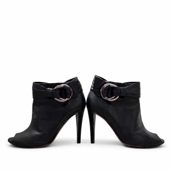 Gucci Shoes - Gucci Bootie Heels with Peak Toe